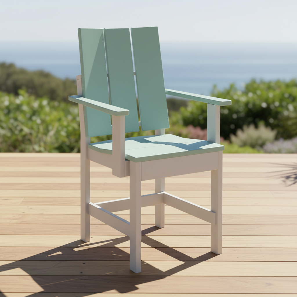 DuraWeather Poly MODERN DINING CHAIR