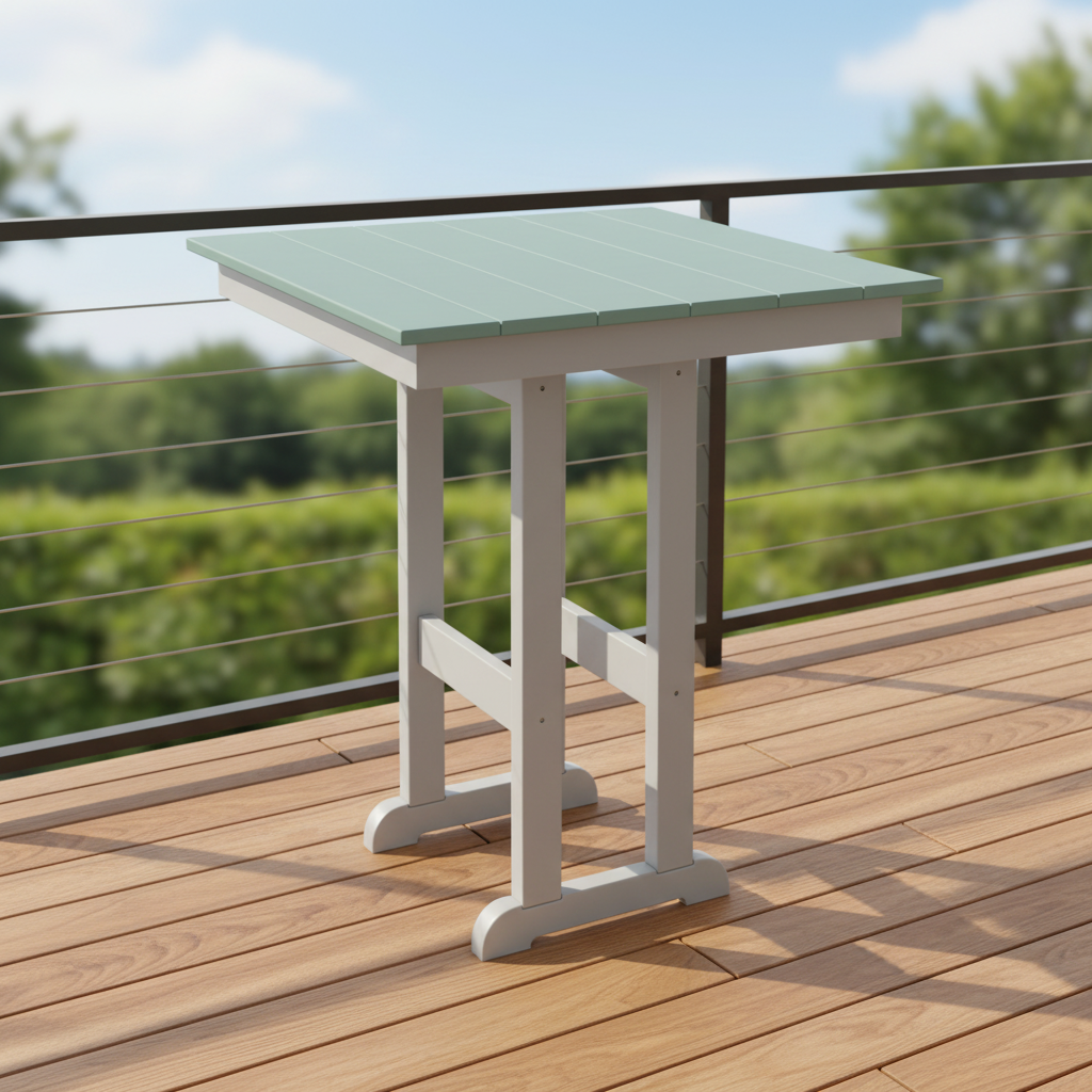 DuraWeather Poly 33 SQUARE TABLE