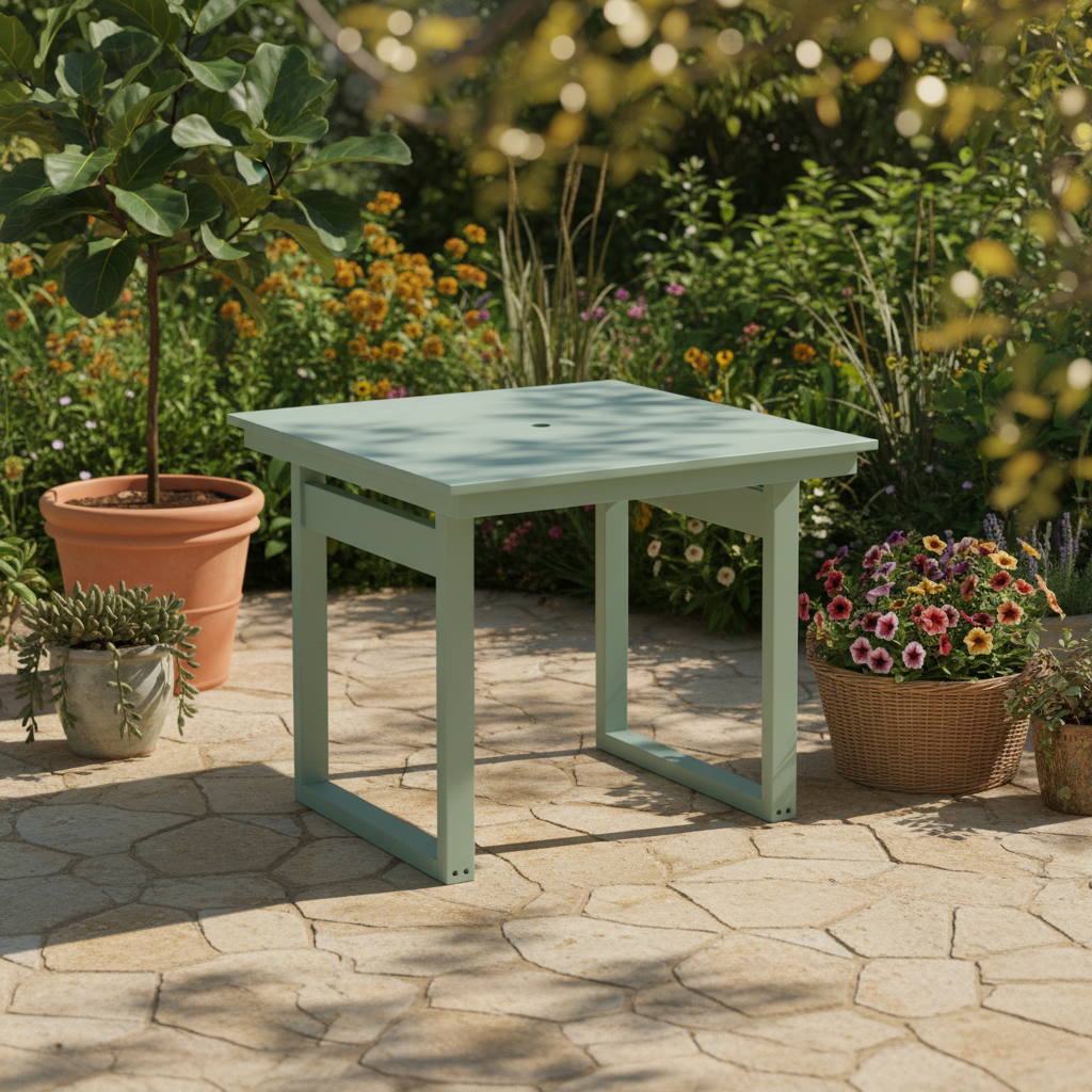 DuraWeather Poly MODERN 38 SQUARE TABLE