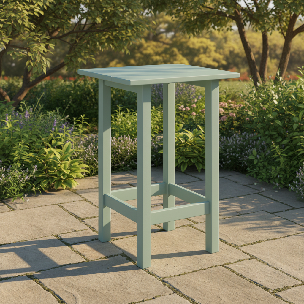 DuraWeather Poly MODERN BALCONY END TABLE