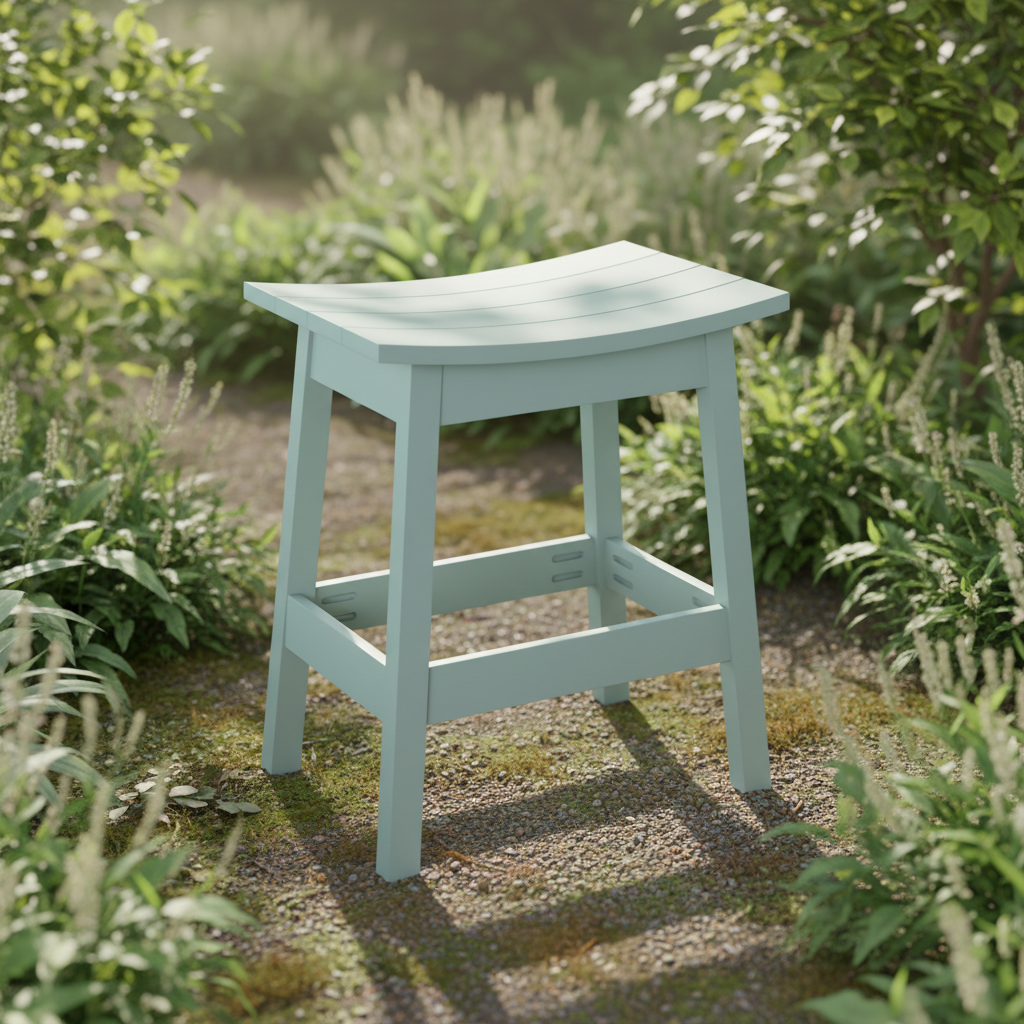 DuraWeather Poly SADDLE STOOL