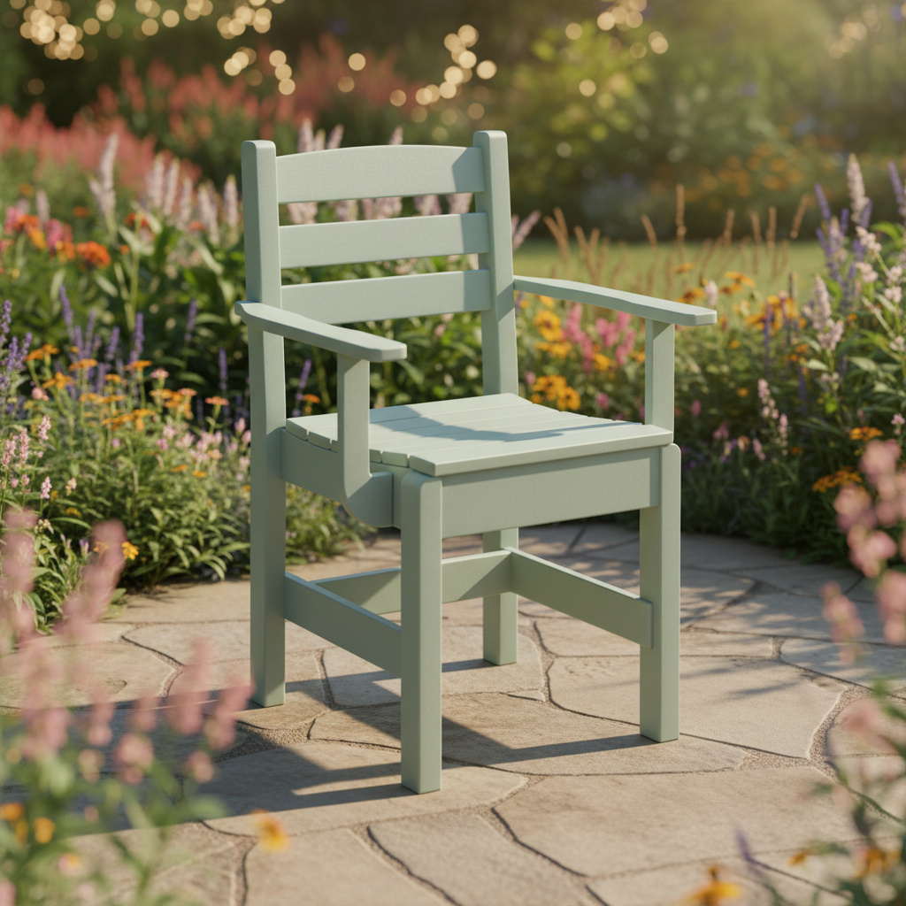 DuraWeather Poly DINING CAPTAIN CHAIR
