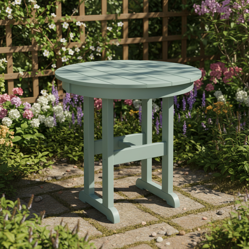 DuraWeather Poly 33" ROUND TABLE