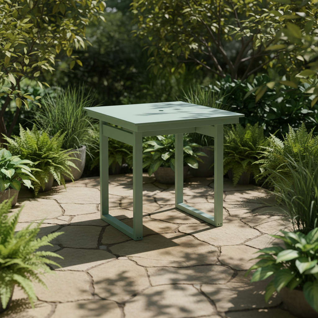 DuraWeather Poly MODERN 38 SQUARE TABLE