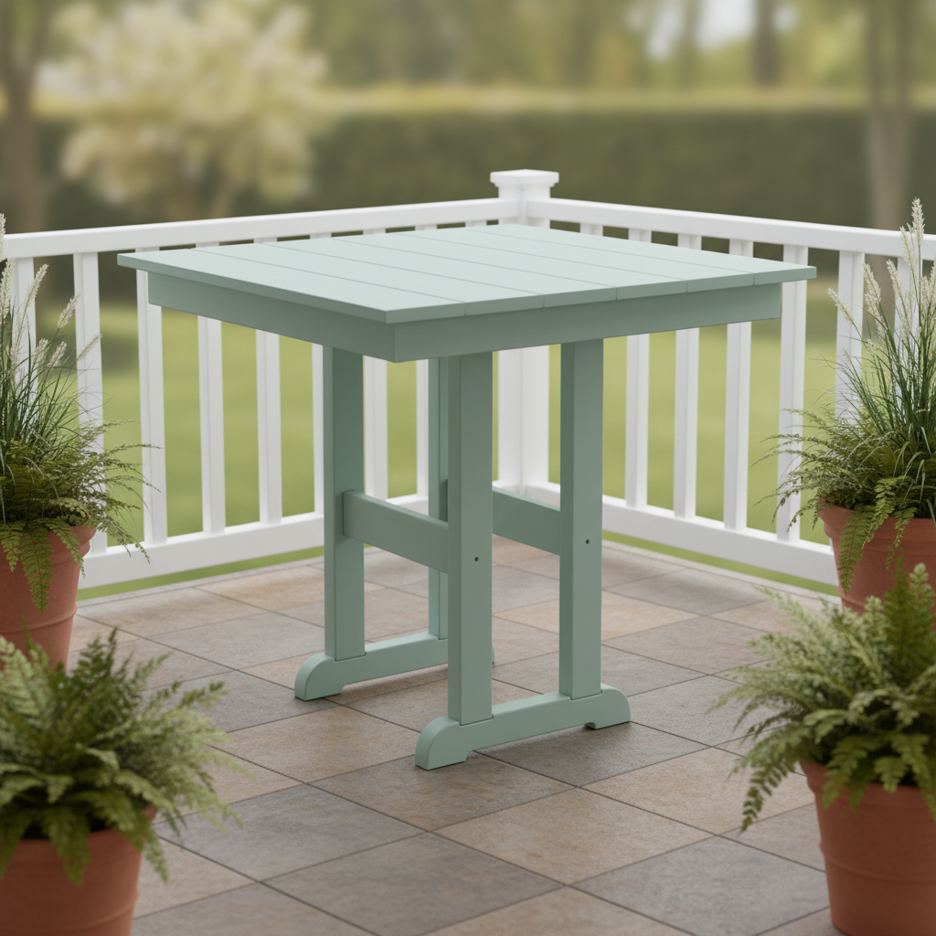 DuraWeather Poly 33 SQUARE TABLE