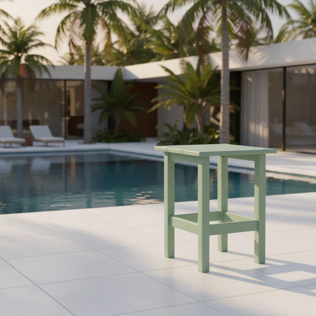 DuraWeather Poly MODERN END TABLE