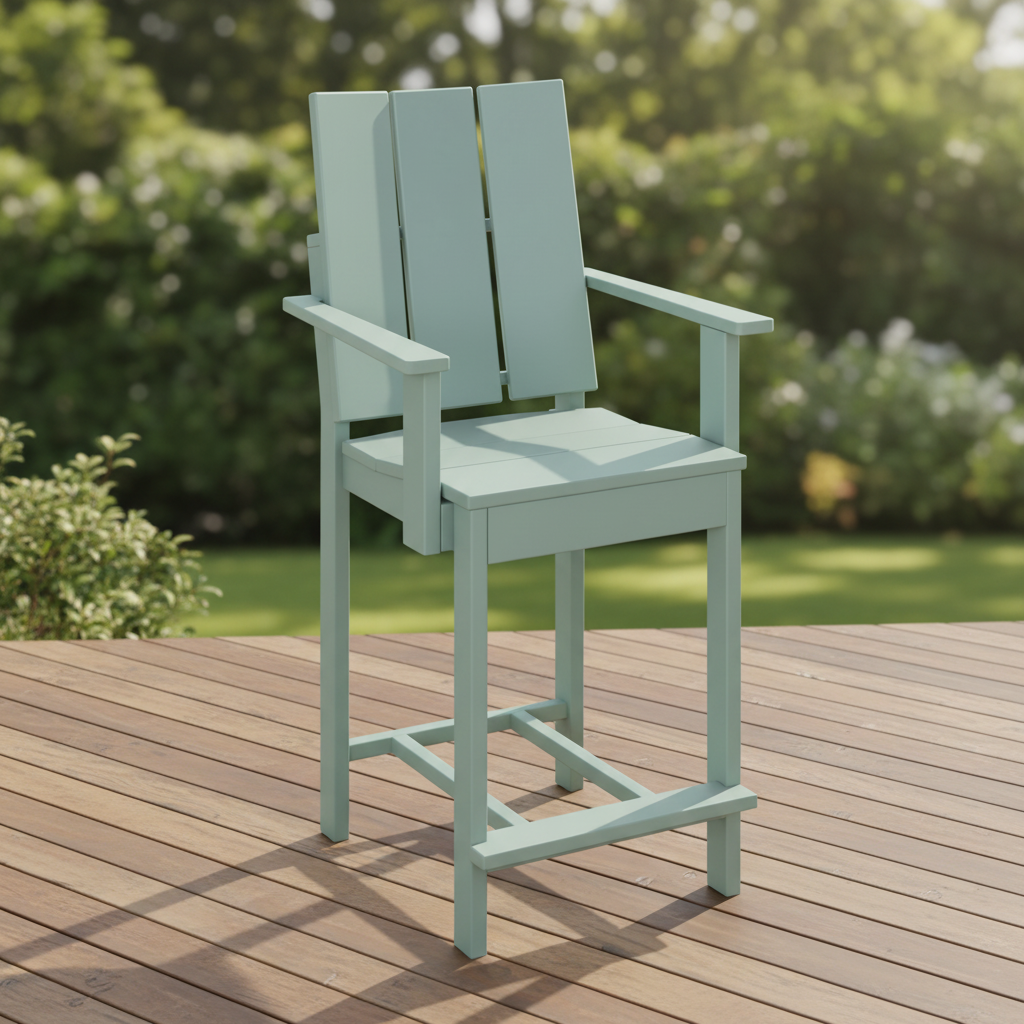 DuraWeather Poly MODERN DINING CHAIR