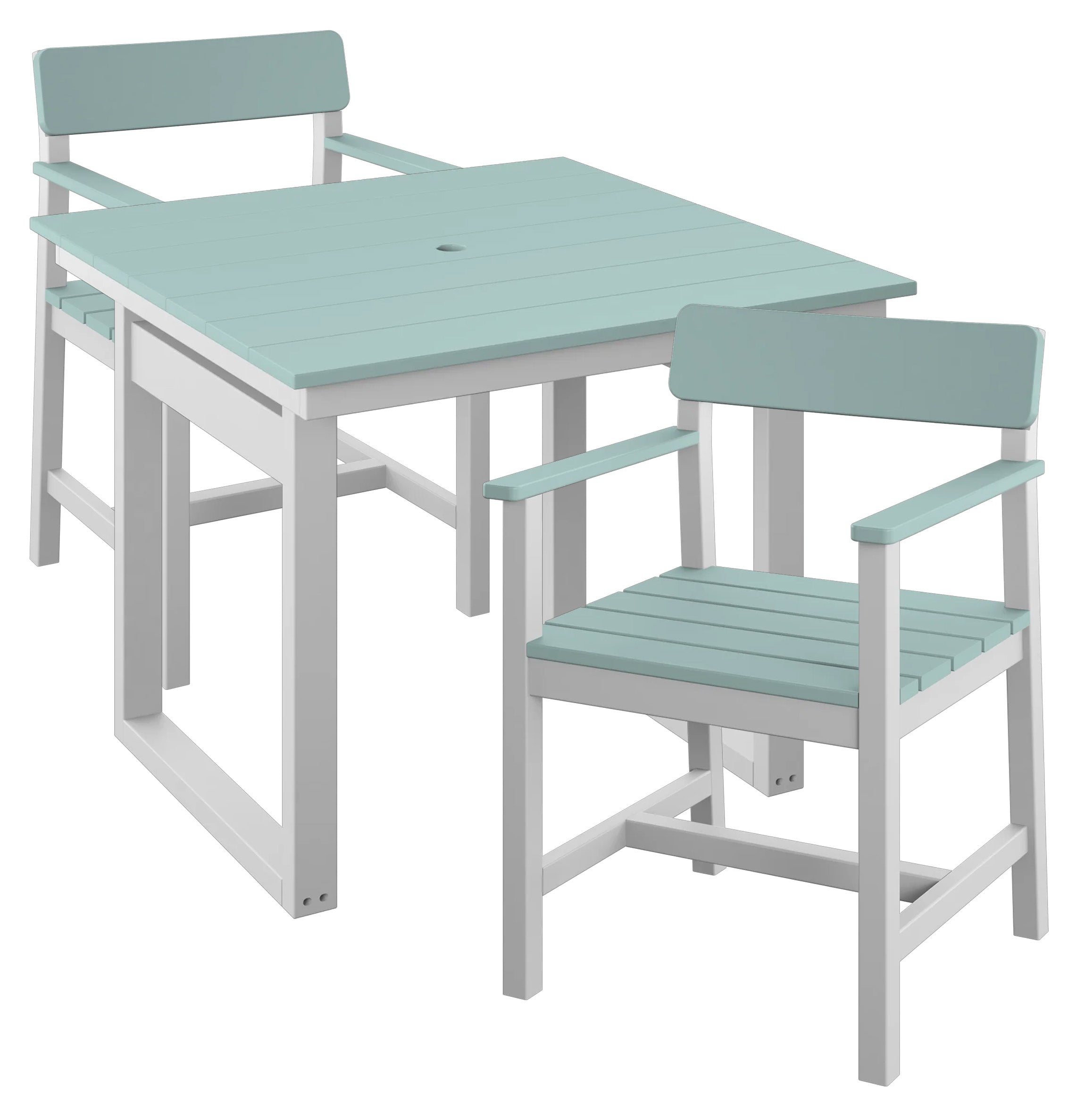 3-Piece Beverly Dining Table Set