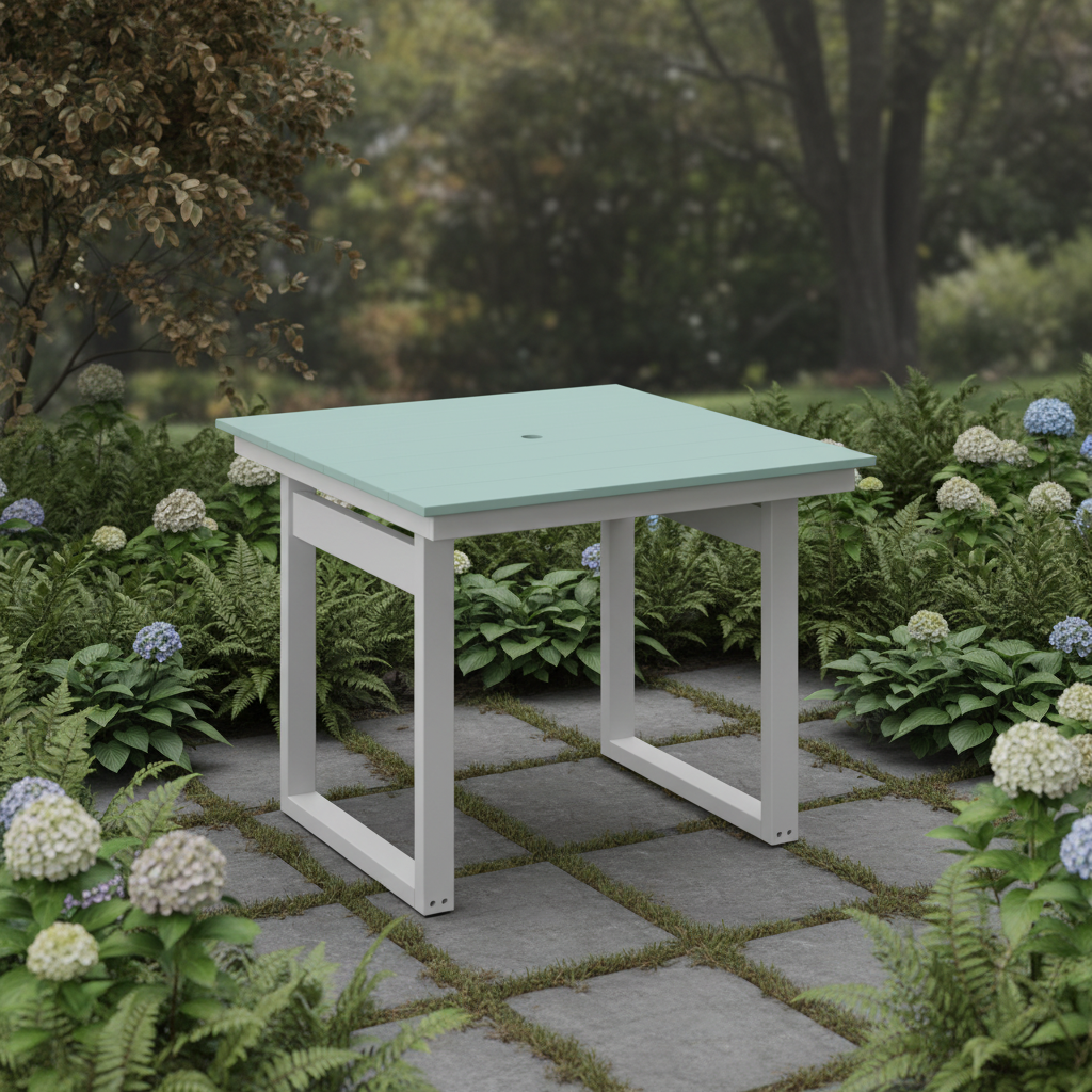 DuraWeather Poly MODERN 38 SQUARE TABLE