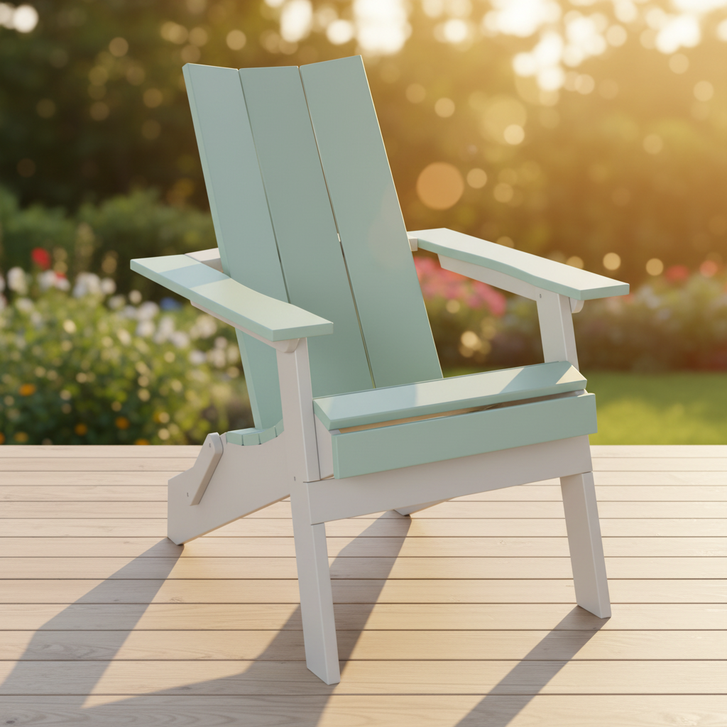 DuraWeather Poly MODERN FOLDING ADIRONDACK