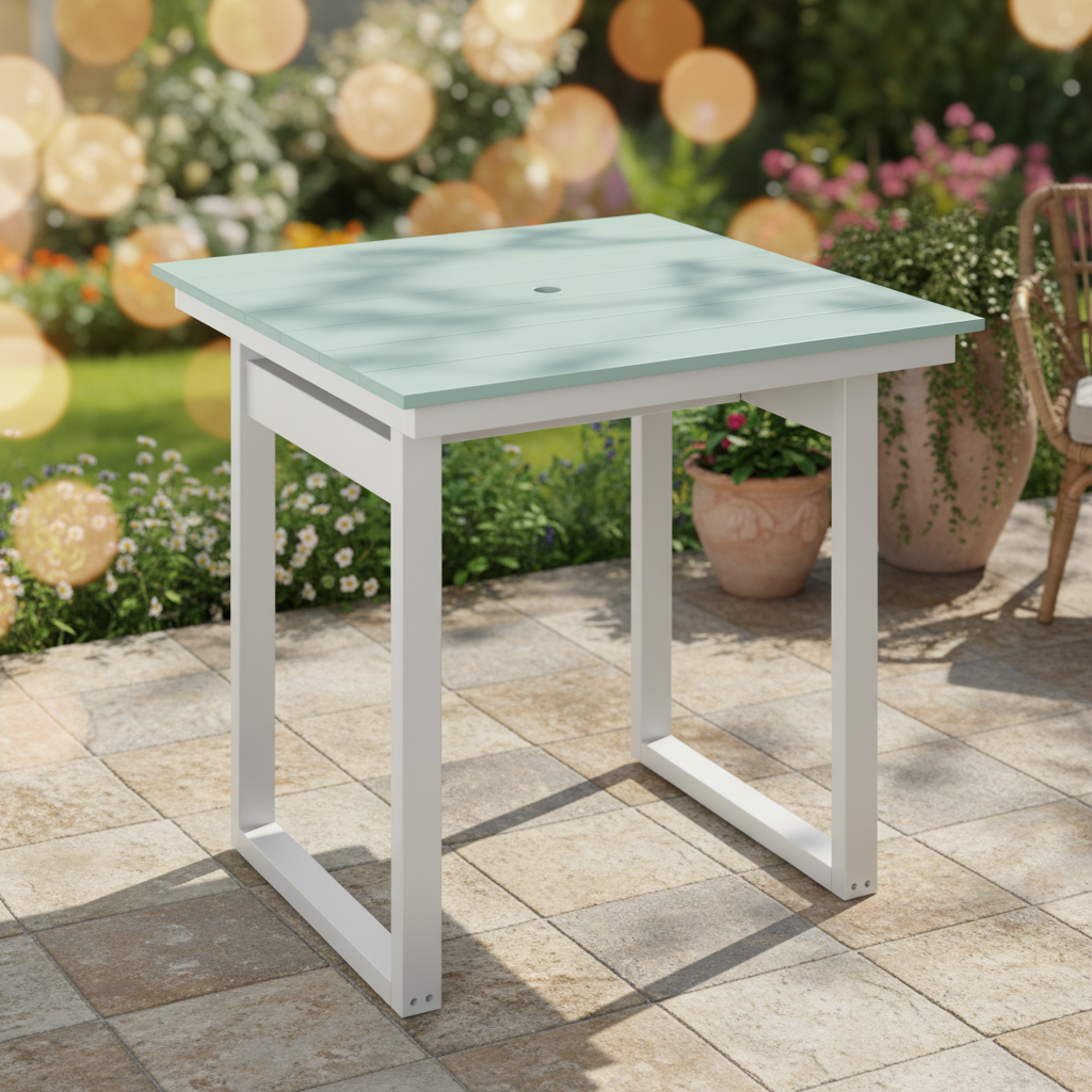 DuraWeather Poly MODERN 38 SQUARE TABLE