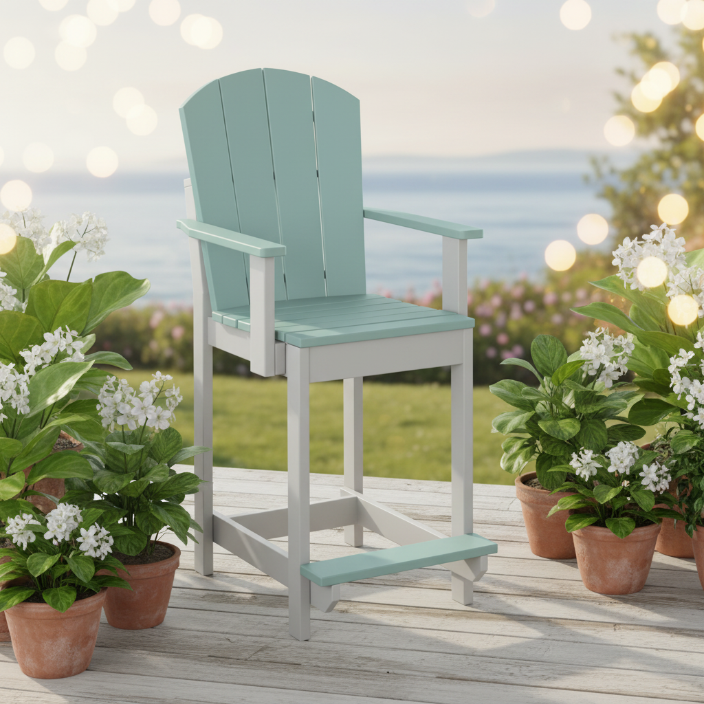 DuraWeather Poly FANBACK DINING CHAIR