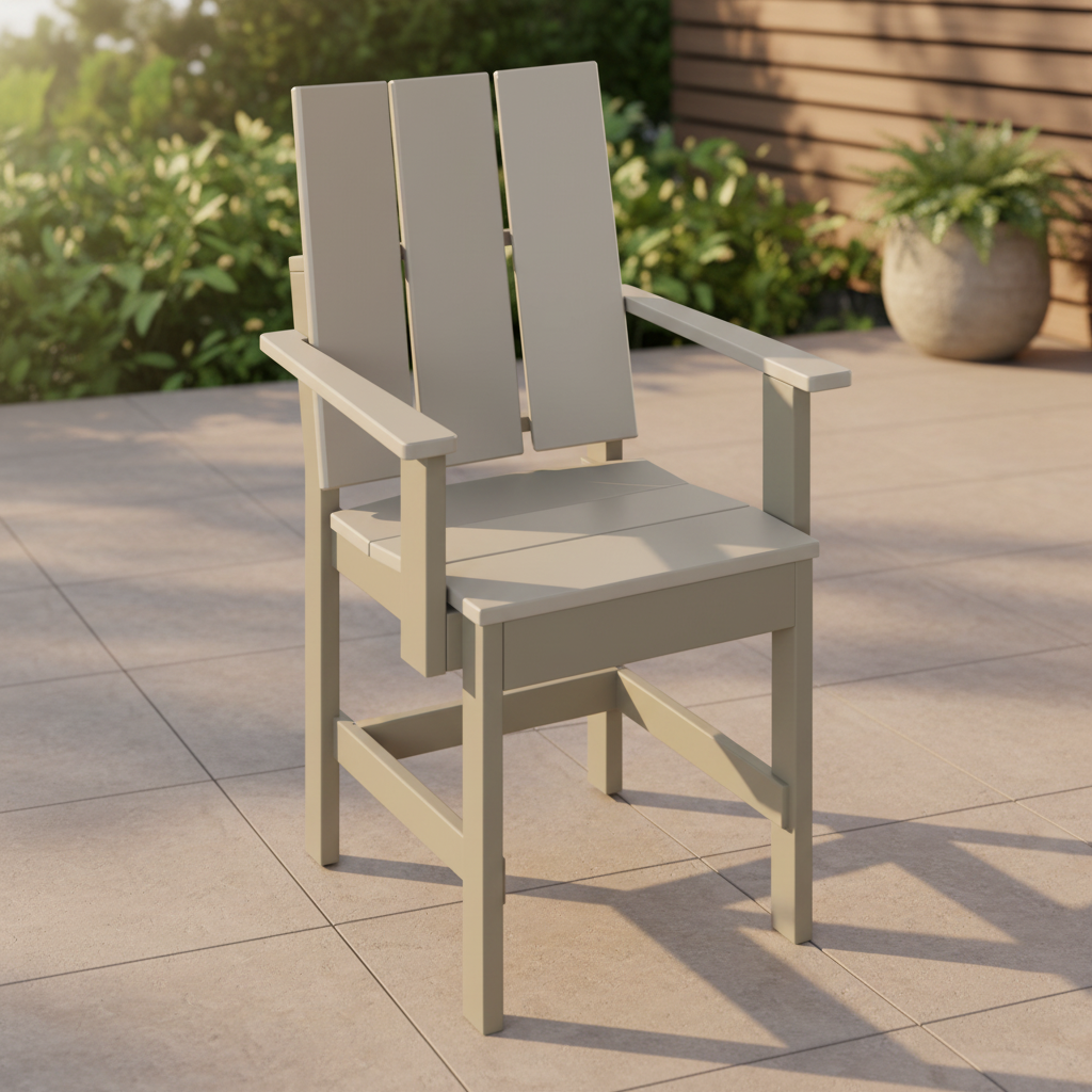 DuraWeather Poly MODERN DINING CHAIR