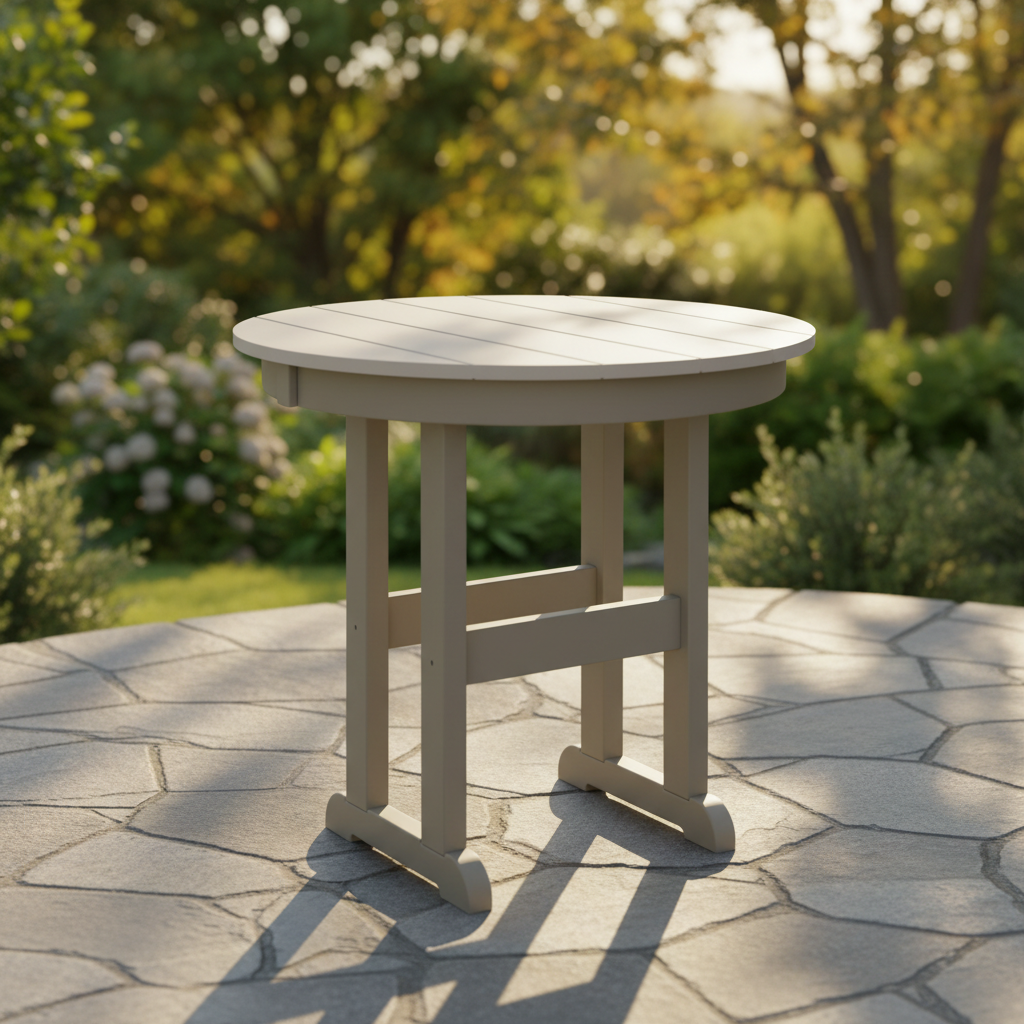 DuraWeather Poly 33" ROUND TABLE