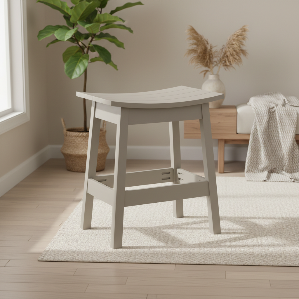 DuraWeather Poly SADDLE STOOL