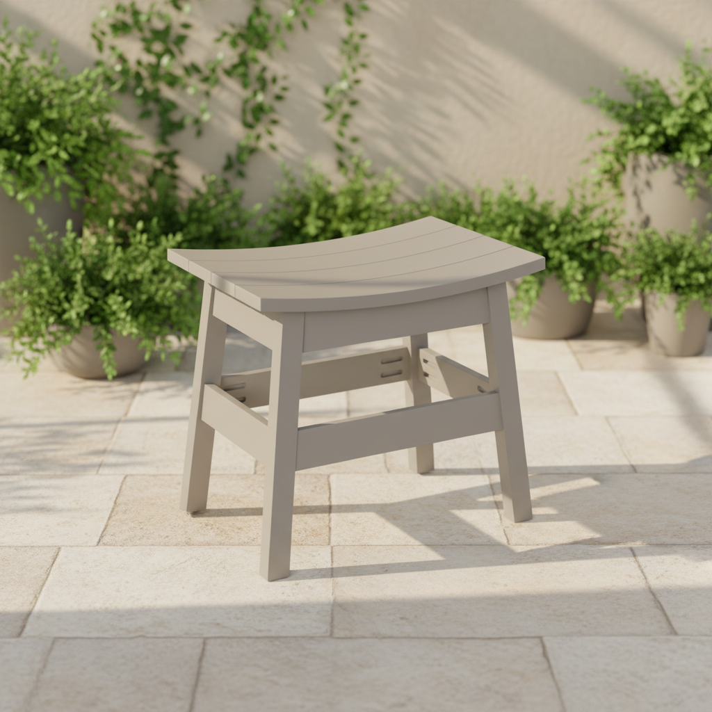 DuraWeather Poly SADDLE STOOL