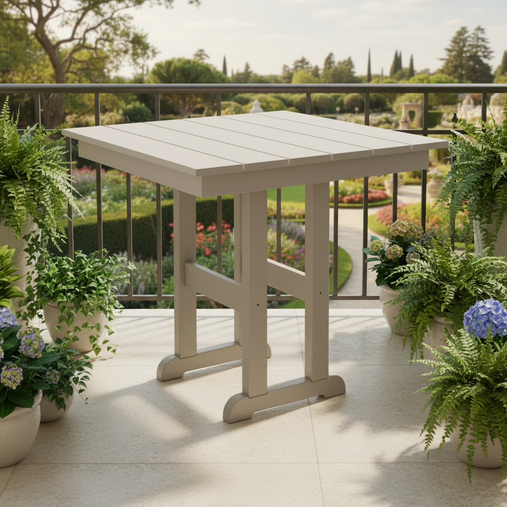 DuraWeather Poly 33 SQUARE TABLE