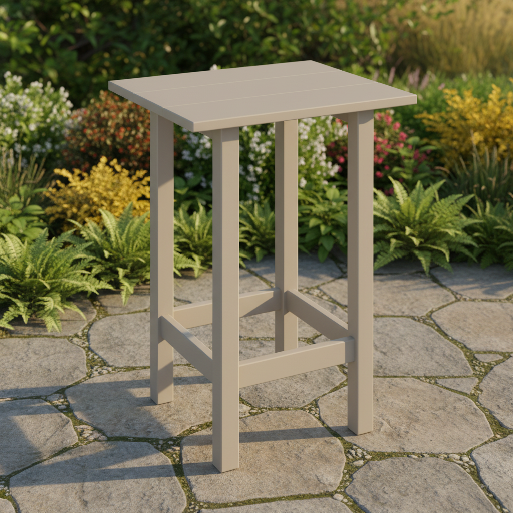DuraWeather Poly MODERN BALCONY END TABLE