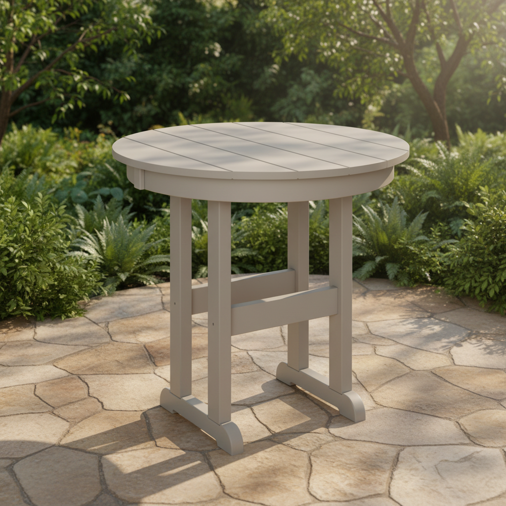 DuraWeather Poly 33" ROUND TABLE