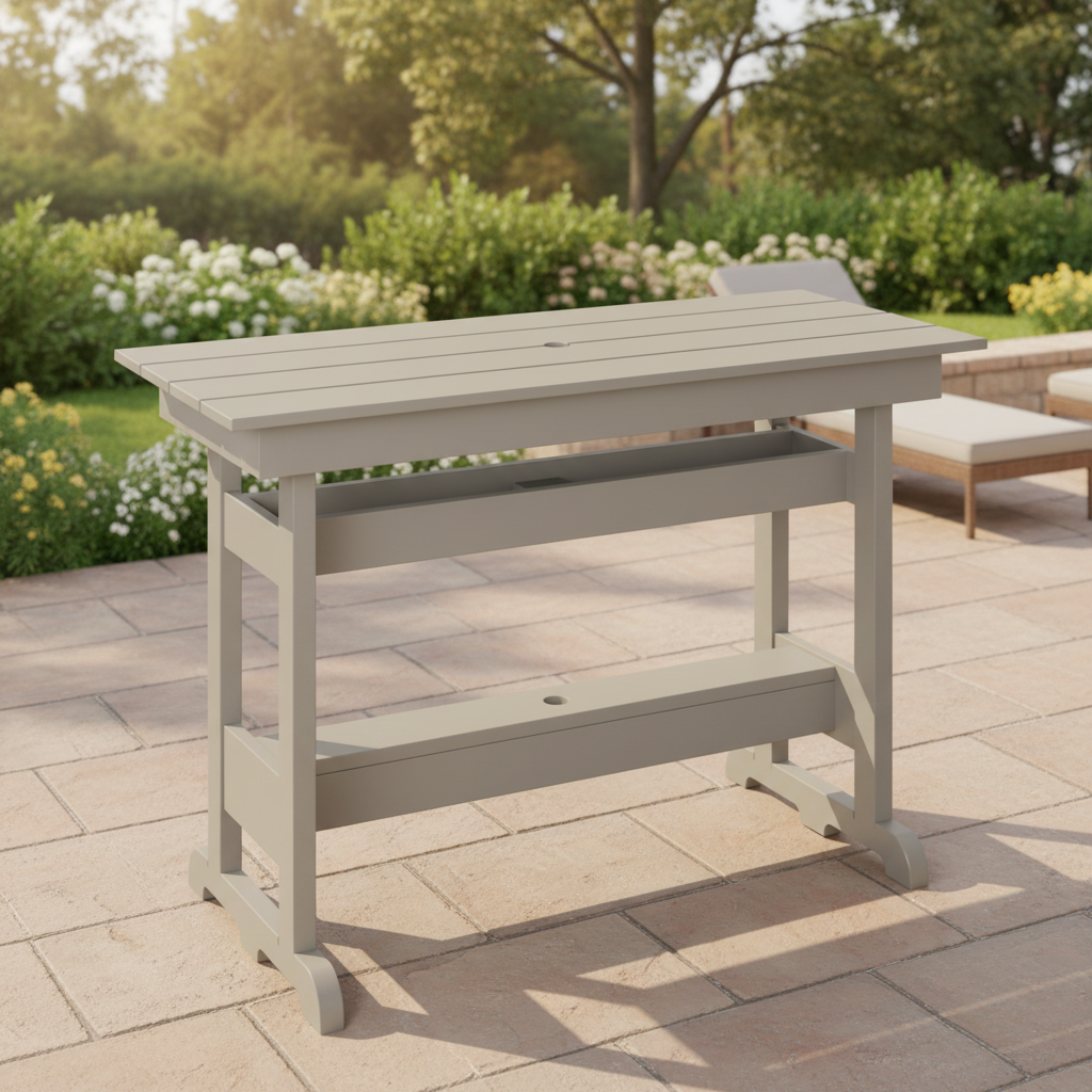 DuraWeather Poly BAR TABLE