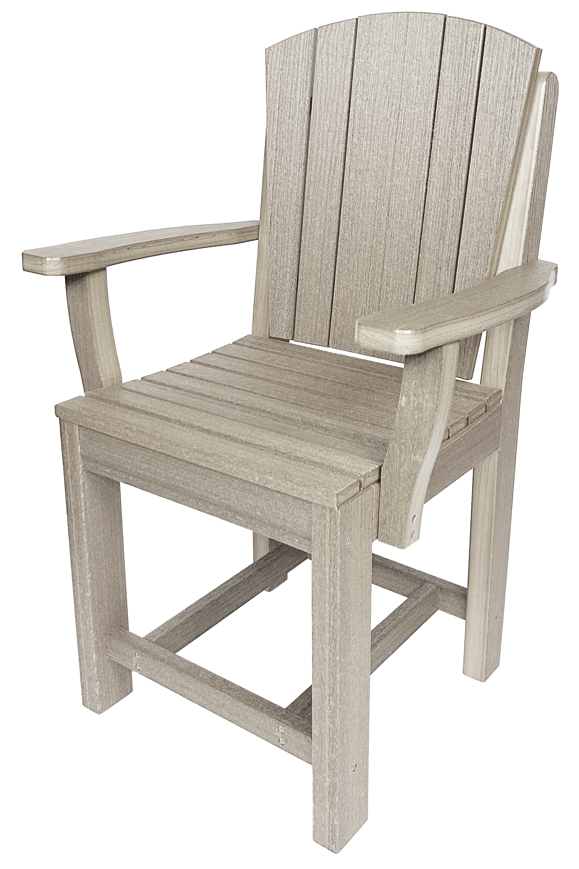 7-Piece Plantation Dining Set With 6 Arm Chairs