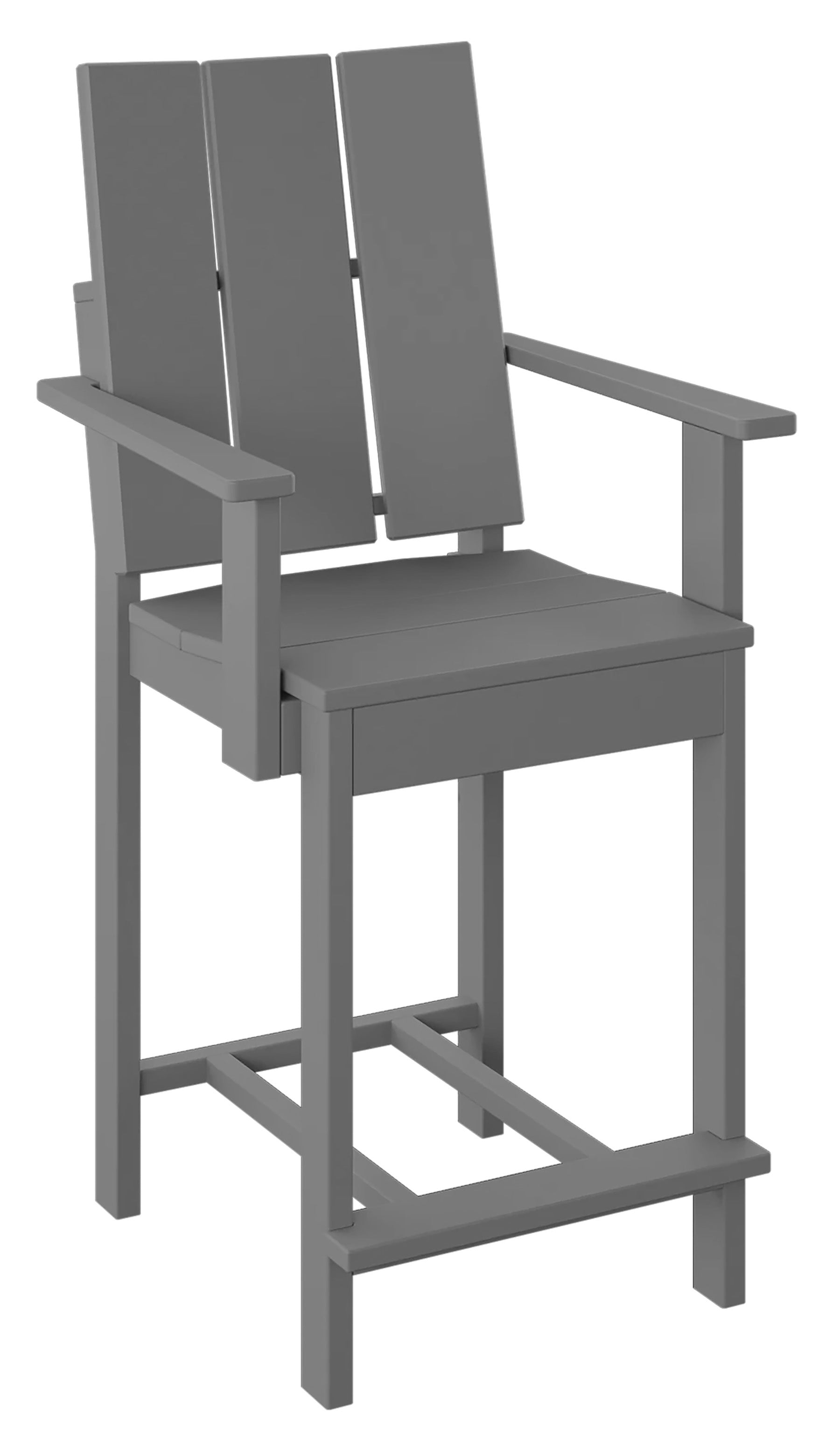 Modern Adirondack Counter Chair