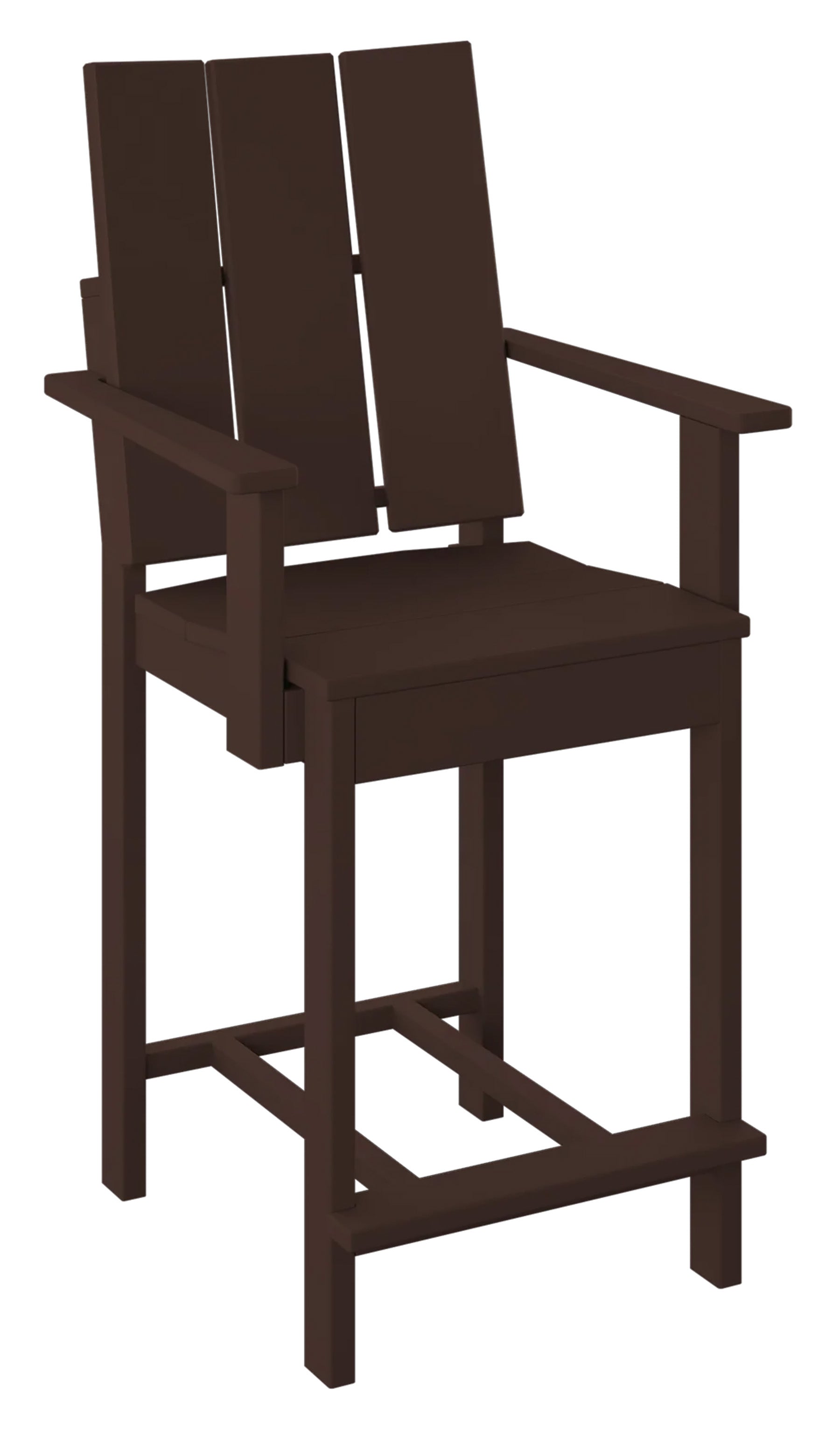 Modern Adirondack Counter Chair