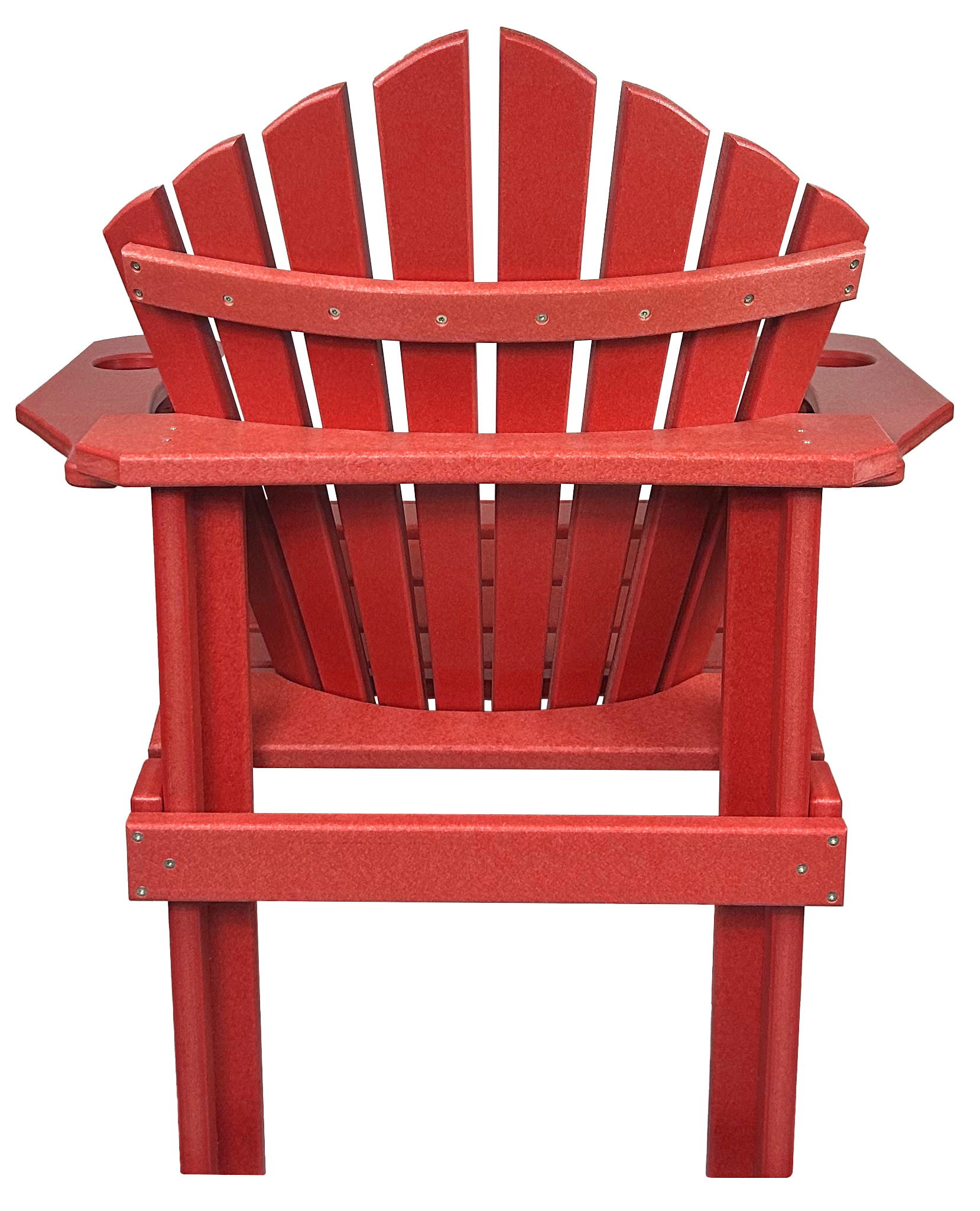 5-Piece 44”rd. Bridgewater Dining Set With Built In Cupholders
