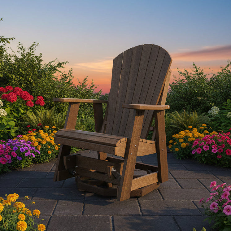 Adirondack Swivel Glider