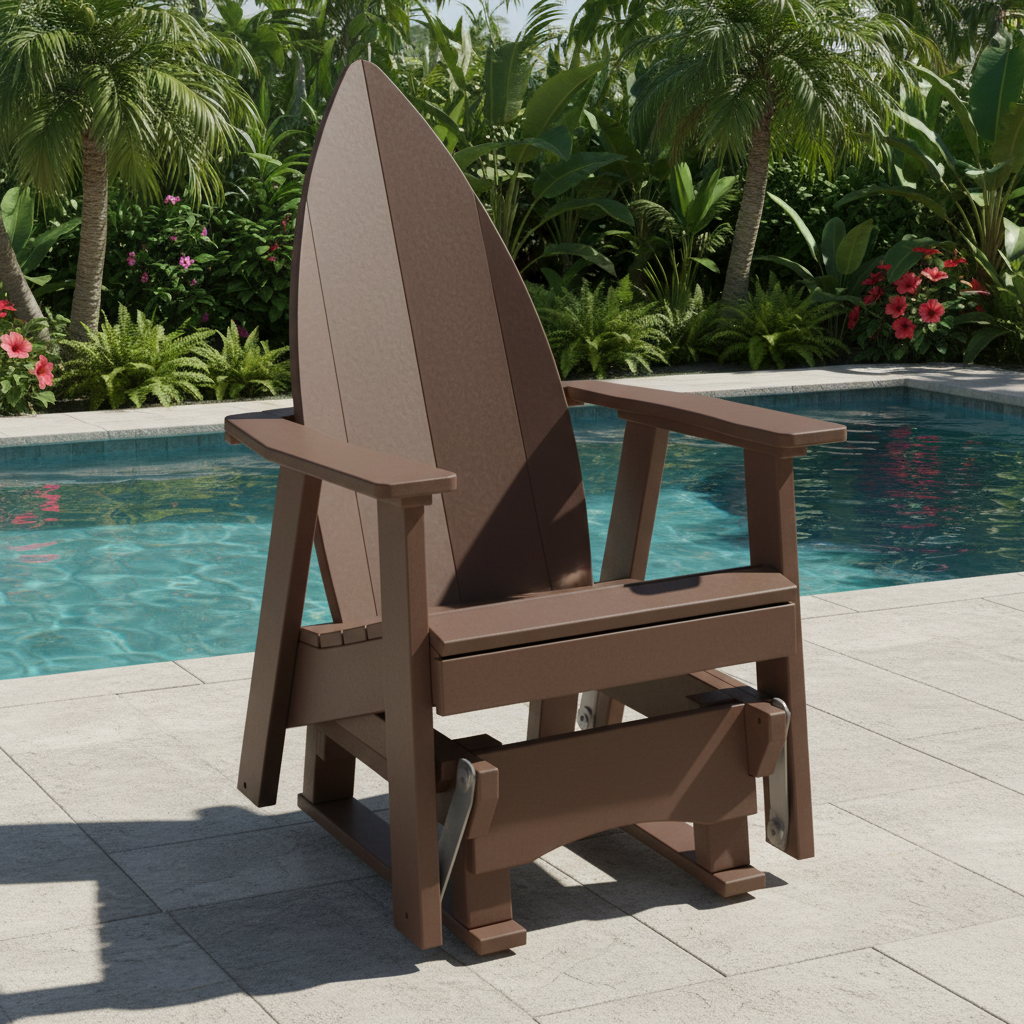 DuraWeather Poly SURFBOARD NOSE 2 GLIDER CHAIR