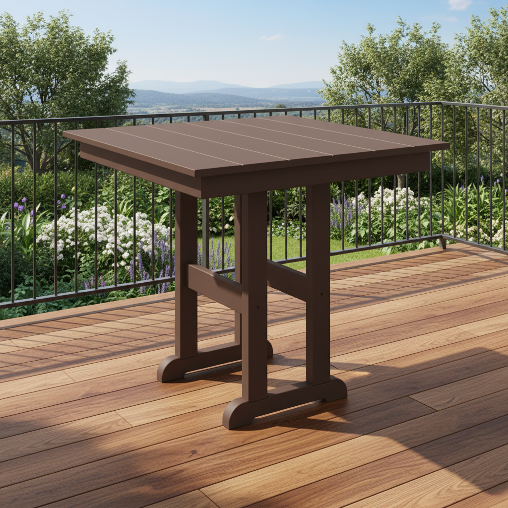 DuraWeather Poly 33 SQUARE TABLE