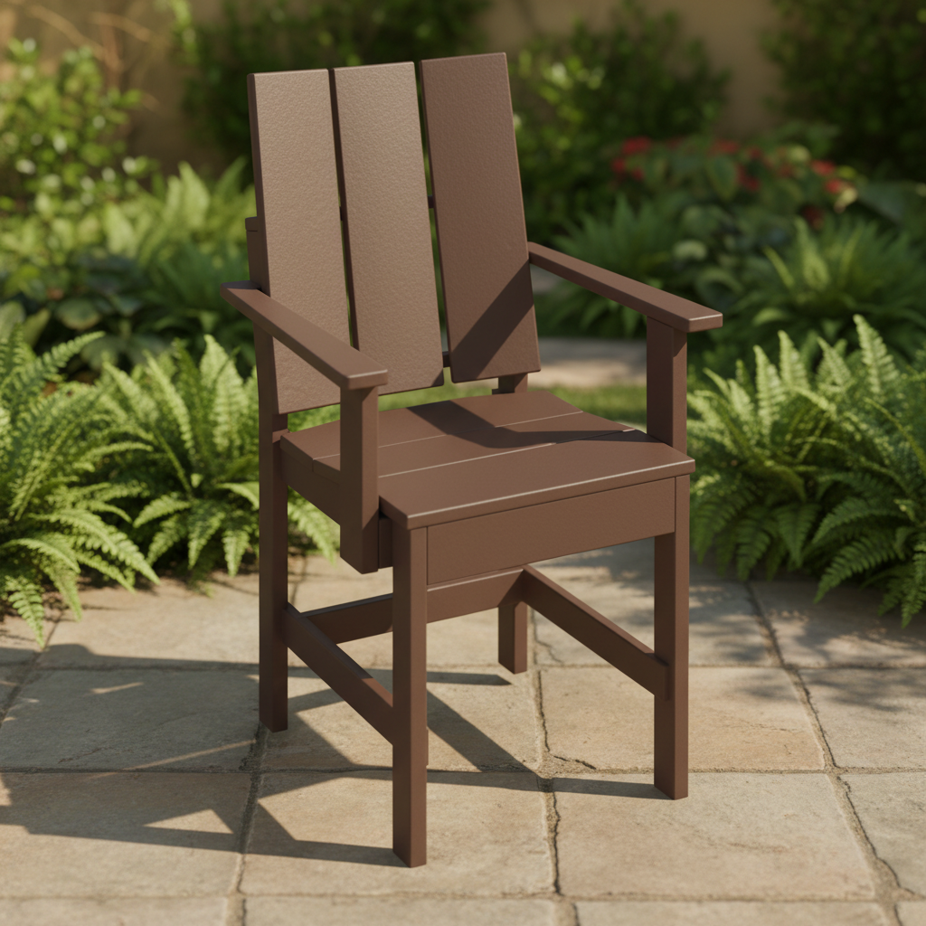 DuraWeather Poly MODERN DINING CHAIR
