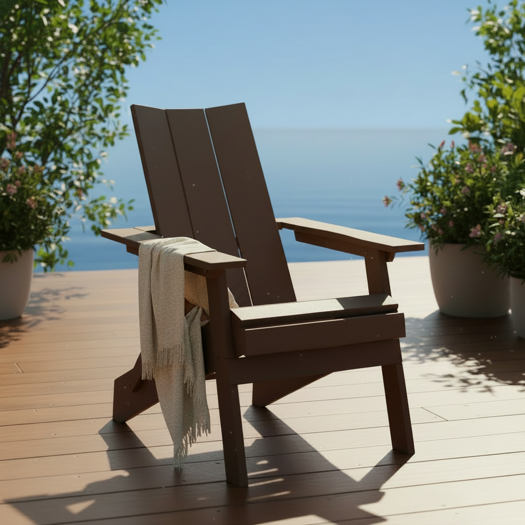 DuraWeather Poly MODERN FOLDING ADIRONDACK