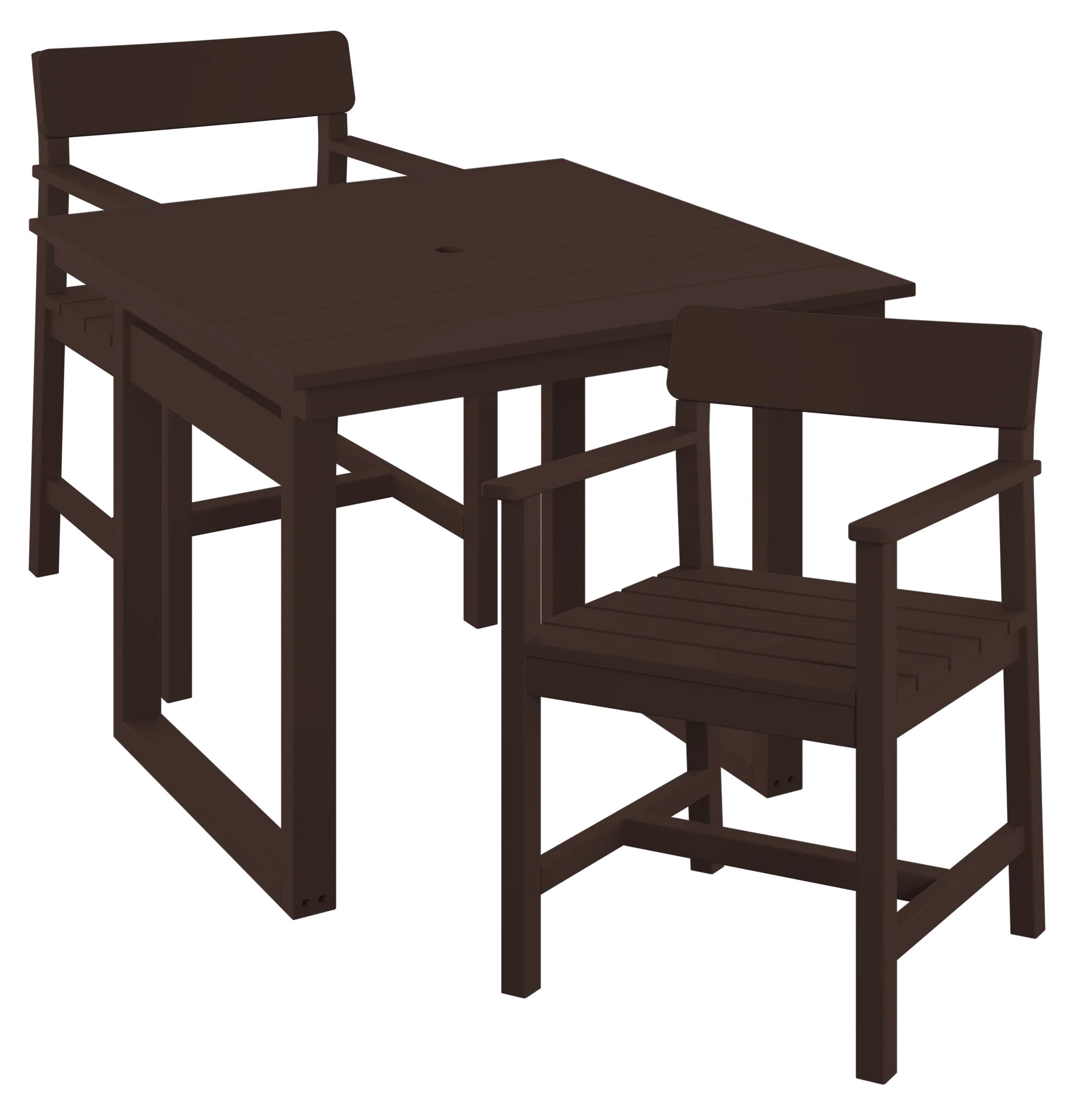 3-Piece Beverly Dining Table Set
