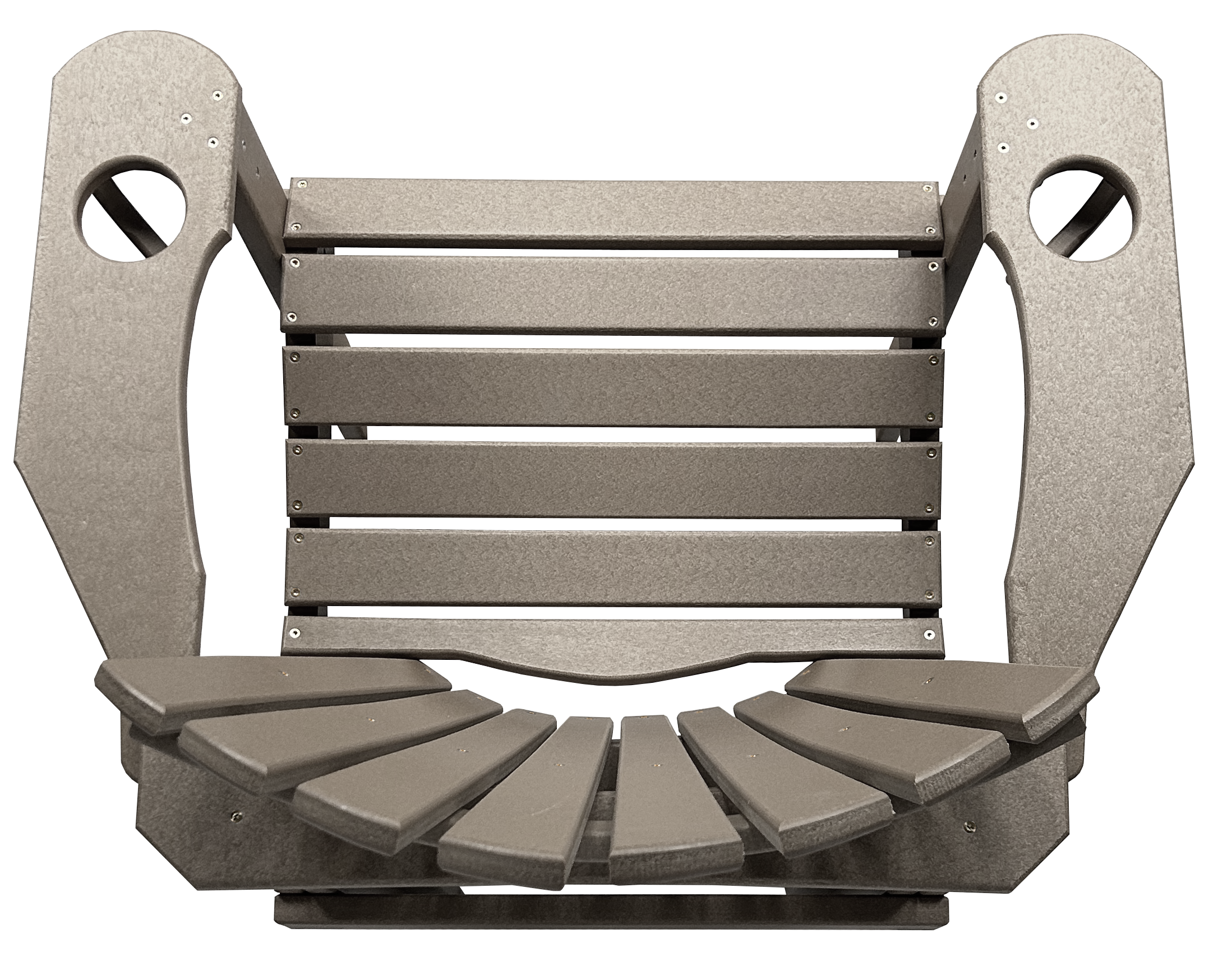 5-Piece 44”rd. Bridgewater Dining Set With Built In Cupholders