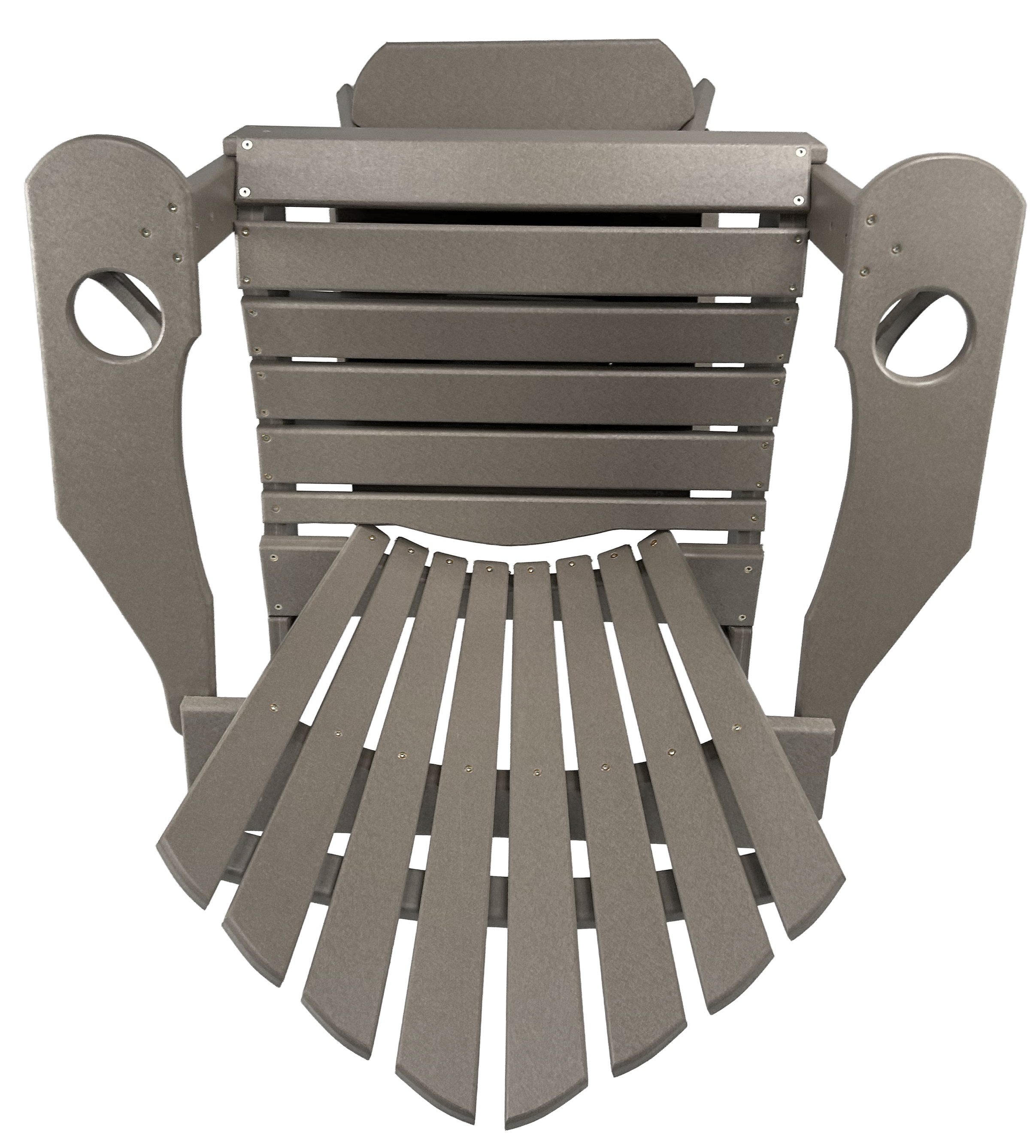 7-Piece 60”rd. Bridgewater Counter Swivels With Built In Cupholders Set