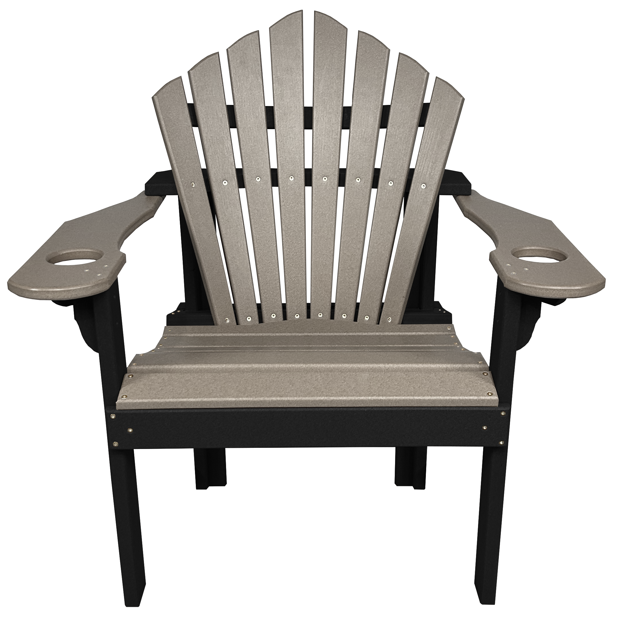 7-Piece 60”rd. Bridgewater Dining Set With Built In Cupholders