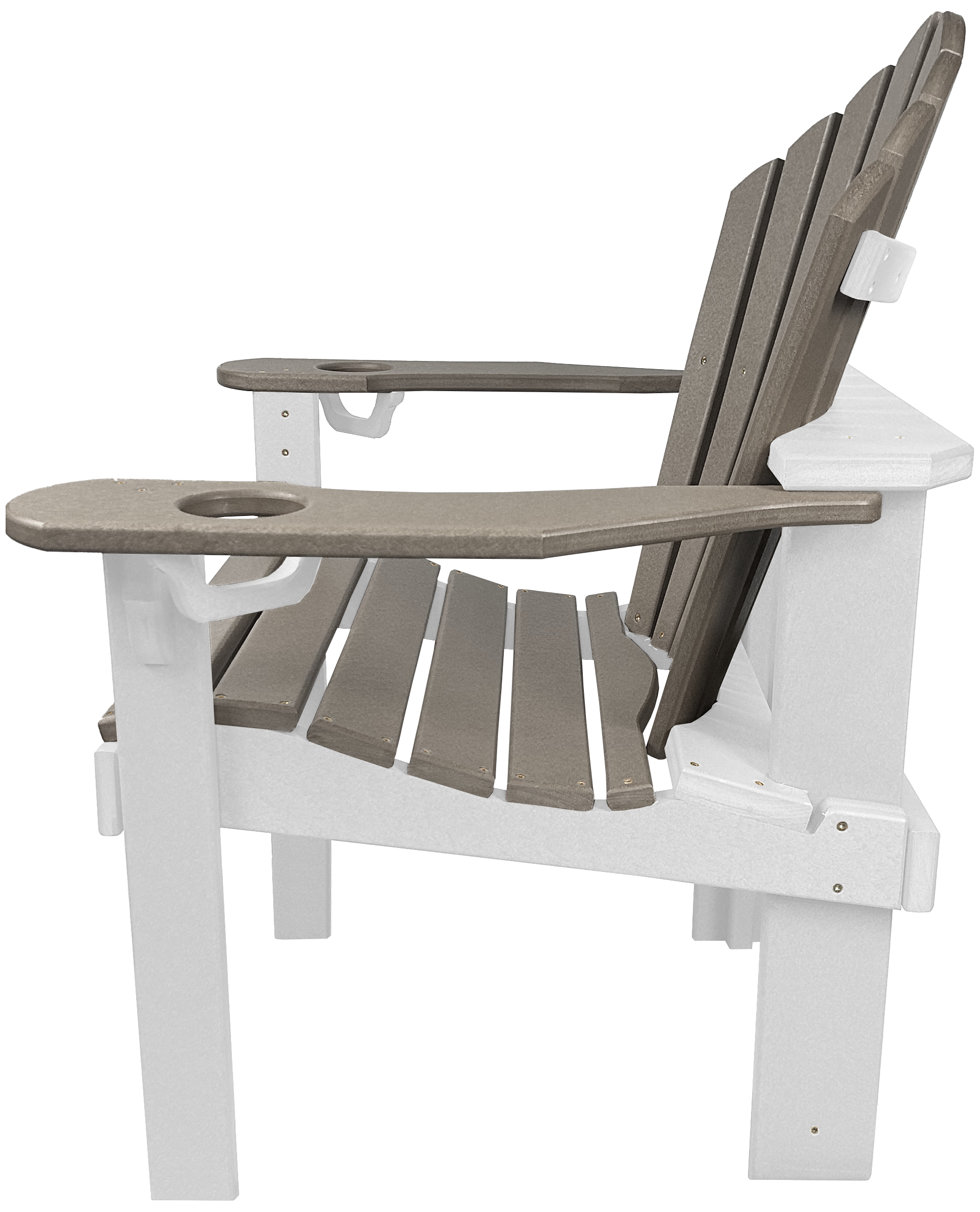 7-Piece 60”rd. Bridgewater Dining Set With Built In Cupholders