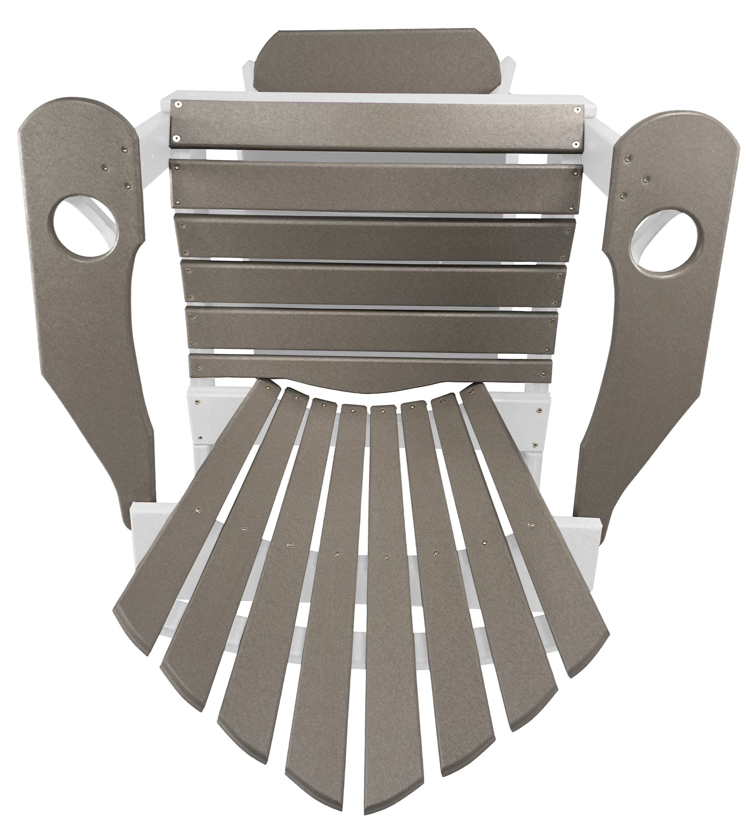 7-Piece 60”rd. Bridgewater Counter Swivels With Built In Cupholders Set