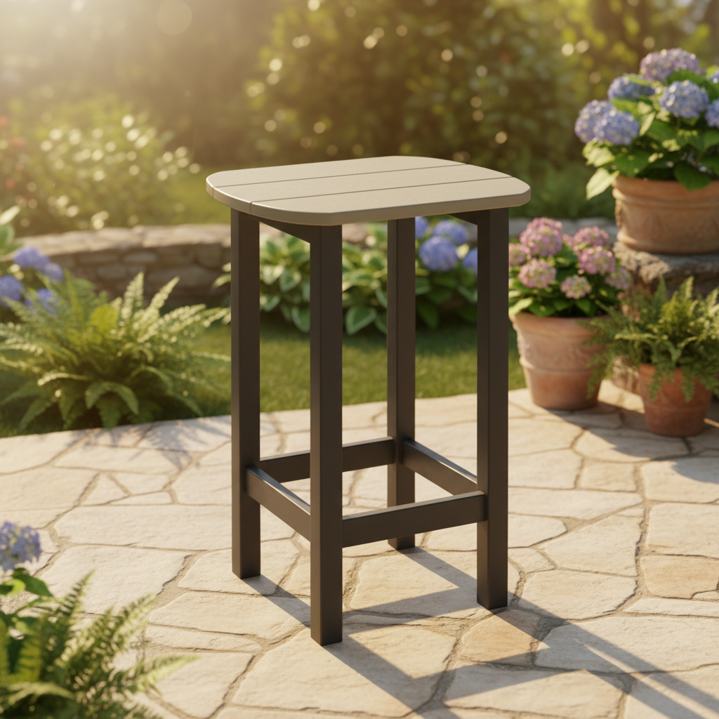 DuraWeather Poly BALCONY END TABLE
