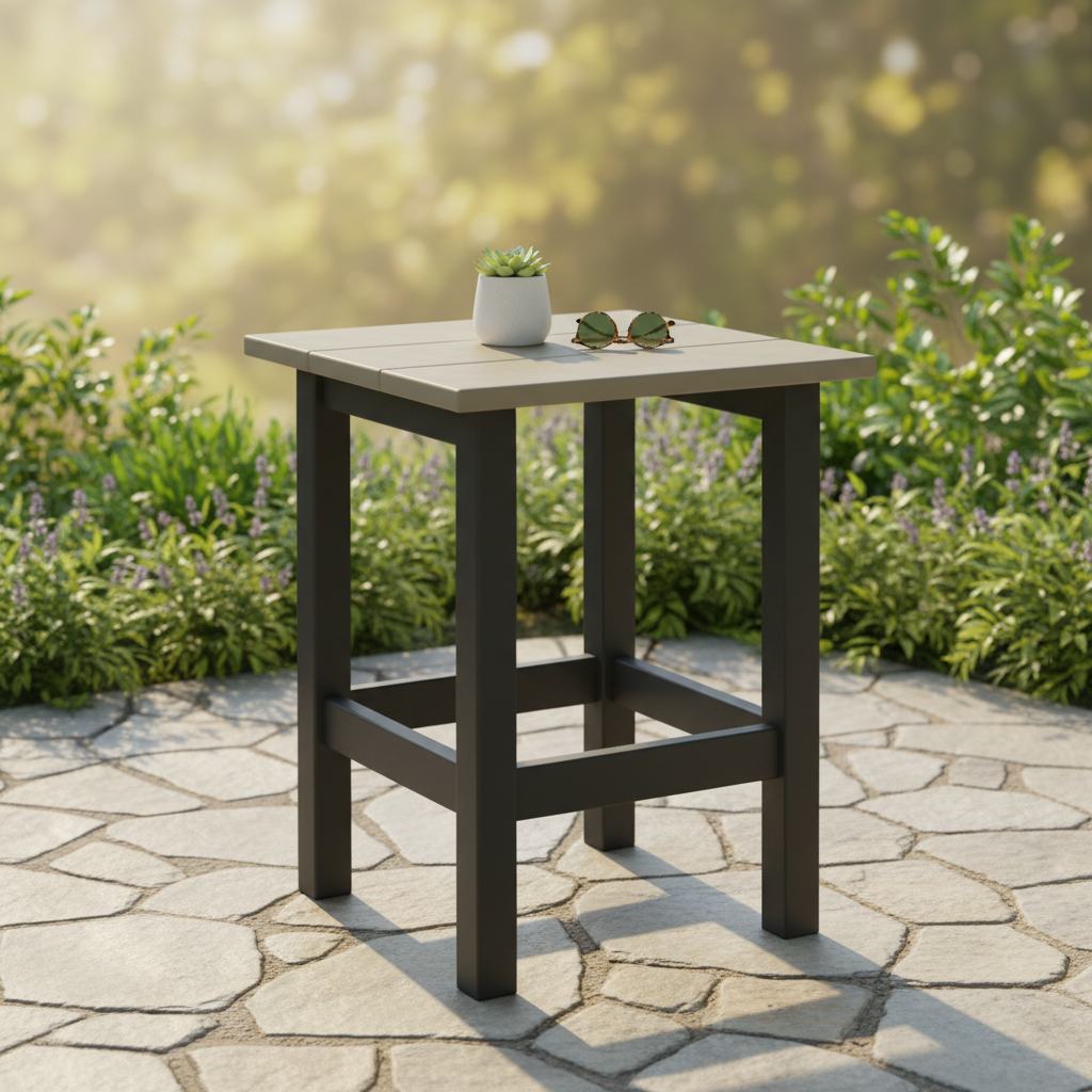 DuraWeather Poly MODERN END TABLE