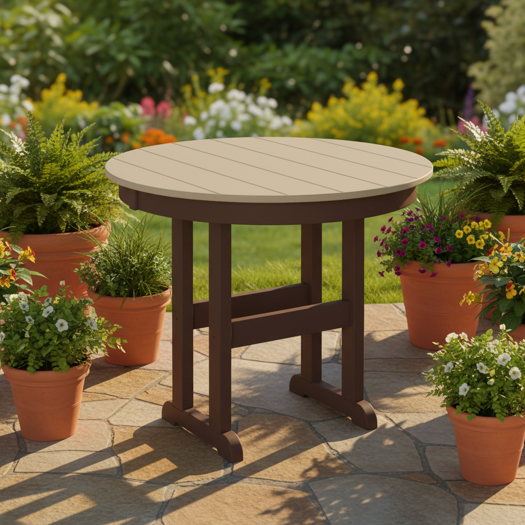 DuraWeather Poly 38 ROUND TABLE