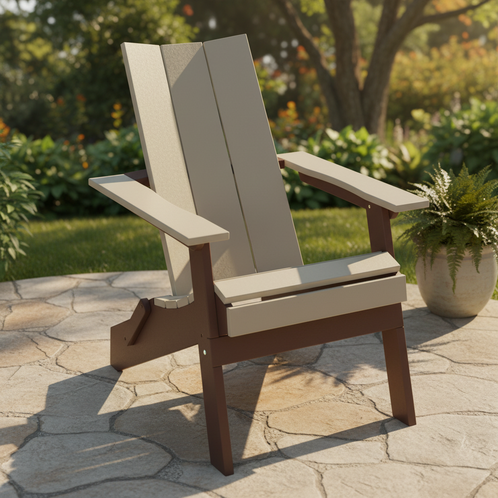 DuraWeather Poly MODERN FOLDING ADIRONDACK
