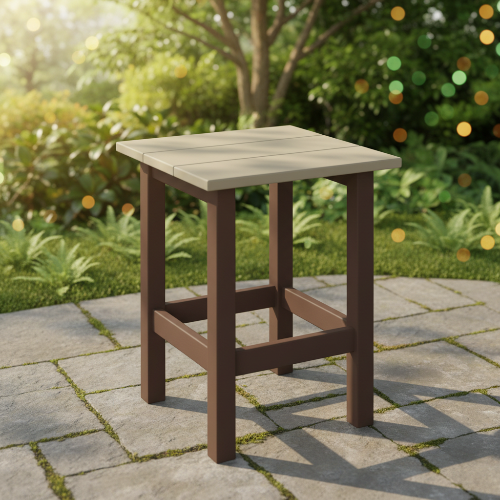 DuraWeather Poly MODERN END TABLE