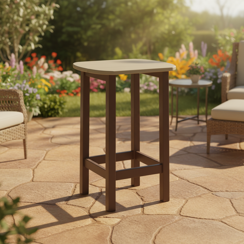 DuraWeather Poly BALCONY END TABLE