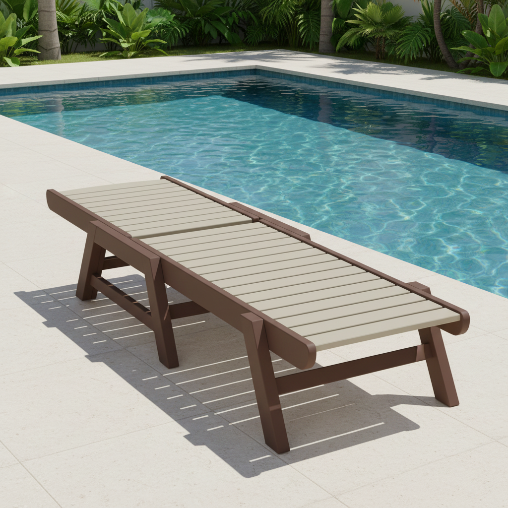 DuraWeather Poly CHAISE LOUNGE