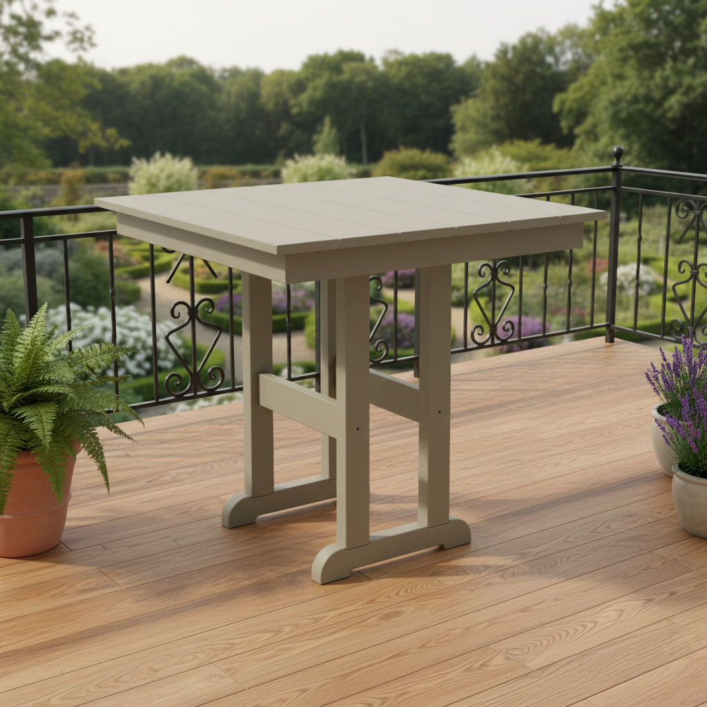 DuraWeather Poly 33 SQUARE TABLE