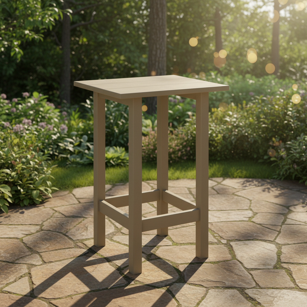 DuraWeather Poly MODERN BALCONY END TABLE
