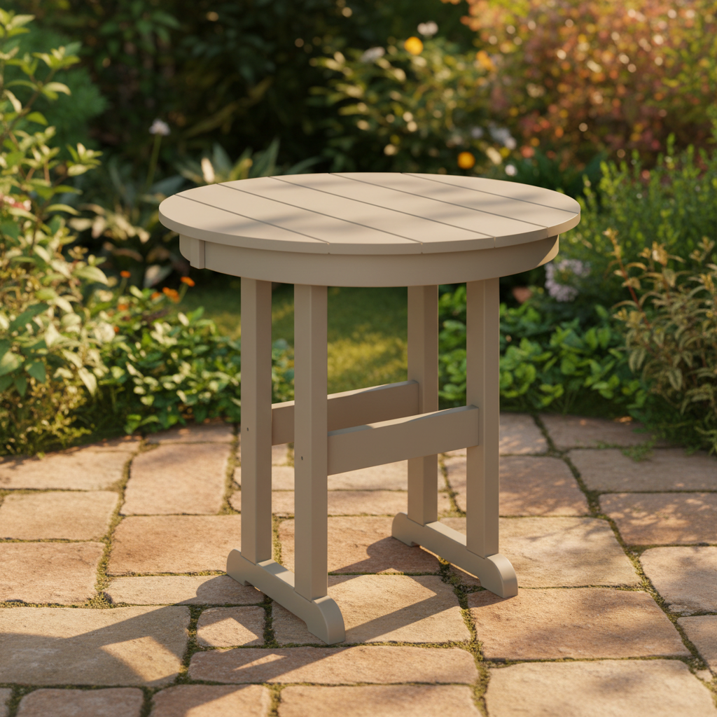 DuraWeather Poly 33" ROUND TABLE