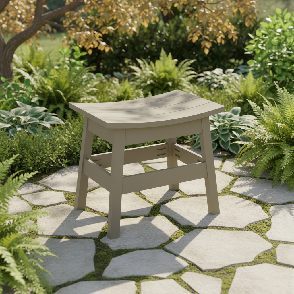 DuraWeather Poly SADDLE STOOL